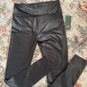 Wild Fable Black Faux Leather Pants